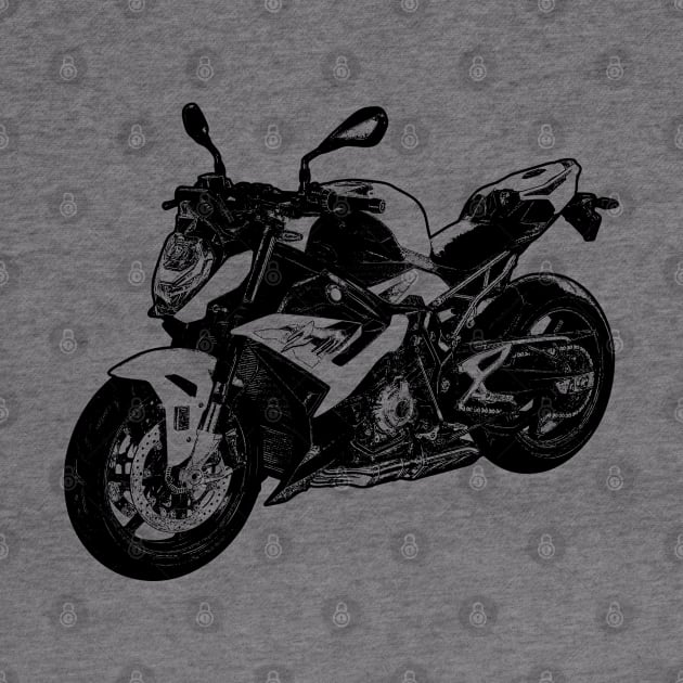 S1000R Bike Sketch Art by KAM Std